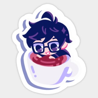 Ren Amamiya coffee Sticker